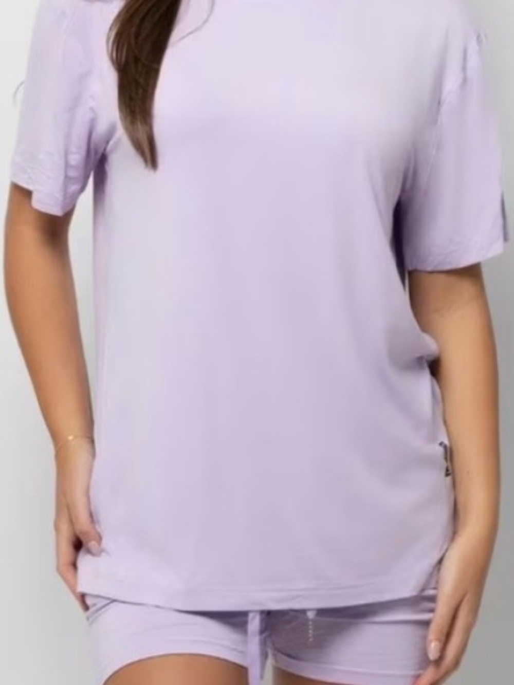 Comfrt Cloud Lounge Tee in Lavender Size Medium - Picture 3 of 3
